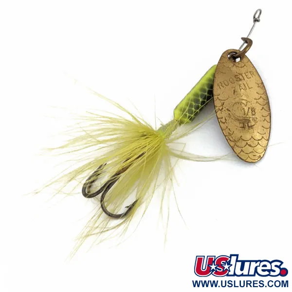 Vintage  Yakima Bait Worden’s Original Rooster Tail, 1/8oz  spinning lure #15995