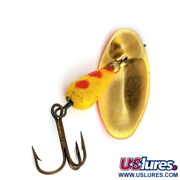 Panther Martin Trout Single Hook, Silver/Yellow/Red, 1/4-oz