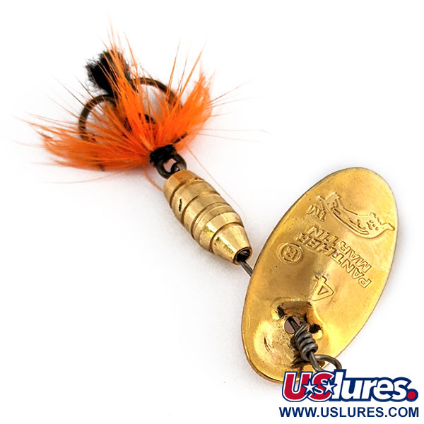   Panther Martin Zavorra con Mosca 4, 1/8oz Gold spinning lure #16014