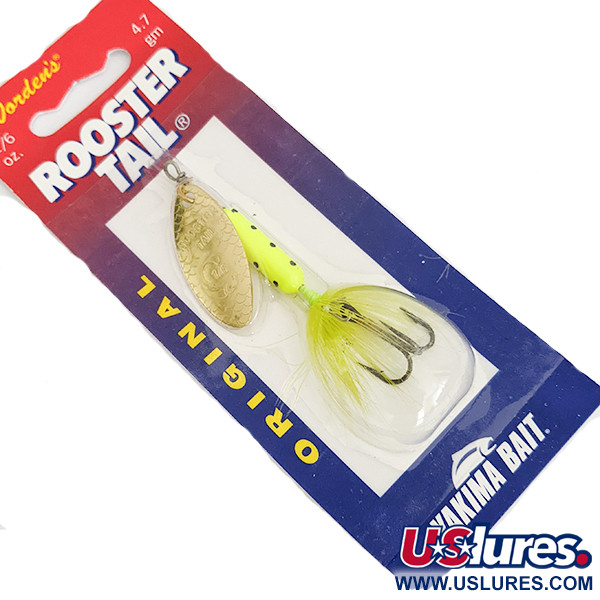  Yakima Bait Worden’s Original Rooster Tail, 3/16oz  spinning lure #16106