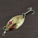 Vintage  Eppinger ​Red Eye Junior , 1/4oz Bronze (Brass) fishing spoon #16152