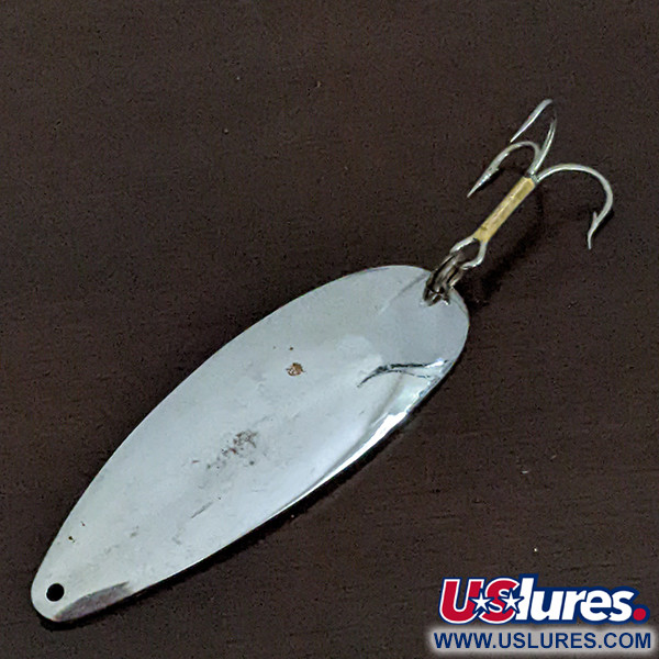Vintage   Johnson Sprite, 3/5oz Nickel fishing spoon #16160