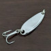 Vintage  Luhr Jensen Krocodile, 1/4oz Nickel fishing spoon #16165