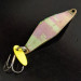 Vintage   Bay de Noc Do-Jigger, 1/3oz Brass / Moon Jelly fishing spoon #16166