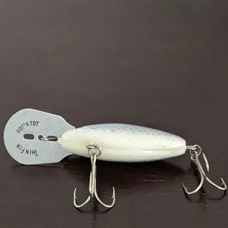 Vintage Storm Hot'N'Tot Thin Fin, 2/5oz Silver / purple fishing lure #16167