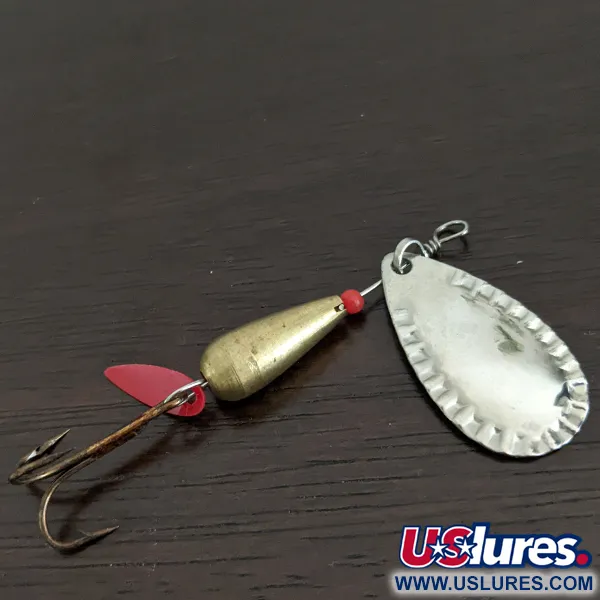 Vintage Herter's Perfect Spinner (Japan), 1/4oz Nickel / Brass spinning lure #16168