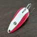 Vintage  Eppinger Weedless Dardevle Midget, 3/16oz White / Red / Nickel fishing spoon #16171