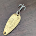 Vintage  Eppinger Dardevle Midget, 3/16oz Brass fishing spoon #16174