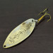 Vintage  Seneca Little Cleo (Hula Girl), 3/4oz Gold / Nickel fishing spoon #16177