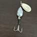 Vintage   Luhr Jensen Cherry Bobber, 3/16oz Nickel spinning lure #16209