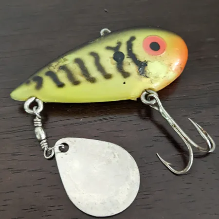 Vintage Bomber Pinfish Hard Knock, 1/2oz Tiger fishing lure #16216