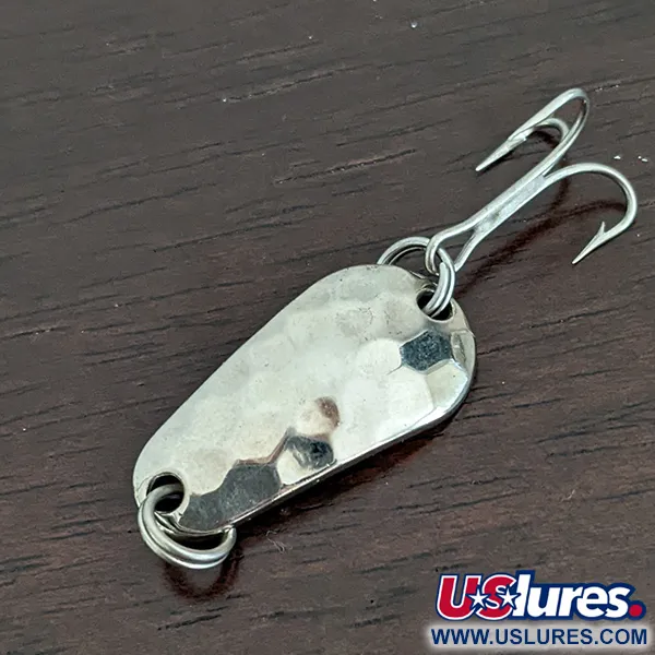 Vintage  Acme Wob-L-Rite, 1/8oz Nickel fishing spoon #16231