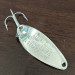 Vintage   Little Cleo Seneca, 1/4oz Nickel / Green fishing spoon #16253