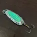 Vintage   Blue Fox Pixee UV, 1/8oz Nickel / Green fishing spoon #16254