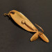 Vintage  Hildebrandt Spinners Hildebrandt, 3/64oz Gold fishing spoon #16286