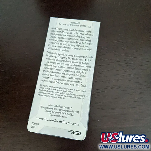   Cotton Cordell C.C. Shad, 1/8oz  fishing lure #16308