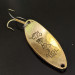 Vintage  Seneca Little Cleo (Hula Girl), 1/2oz Gold fishing spoon #16340