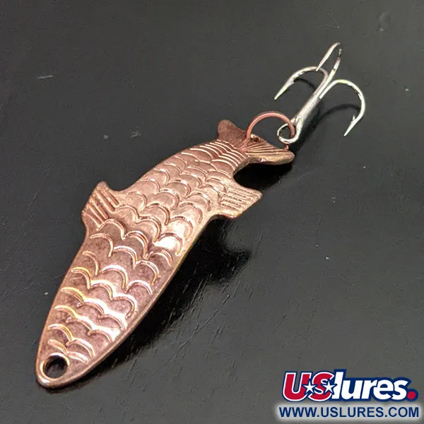 Vintage   Acme Phoebe, 1/8oz Copper fishing spoon #16344