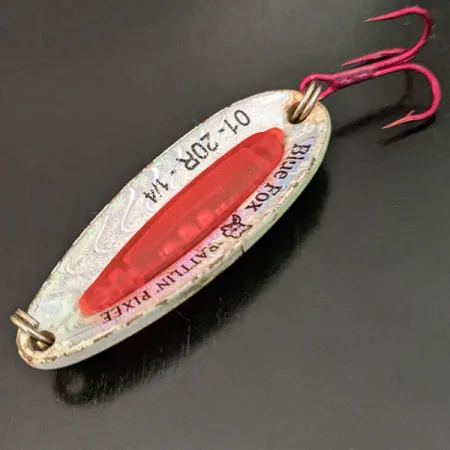 Vintage Blue Fox Rattlin Pixee, 1/4oz fishing spoon #16349