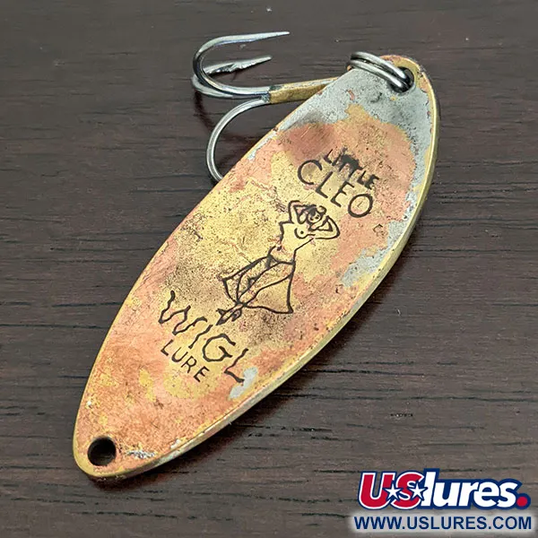 Vintage  Seneca Little Cleo (Hula Girl), 1/2oz  fishing spoon #16352