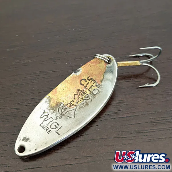 Vintage Seneca Little Cleo (Hula Girl), 1/2oz fishing spoon #16357