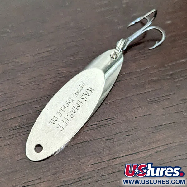 Vintage  Acme Kastmaster, 1/4oz Nickel fishing spoon #16363