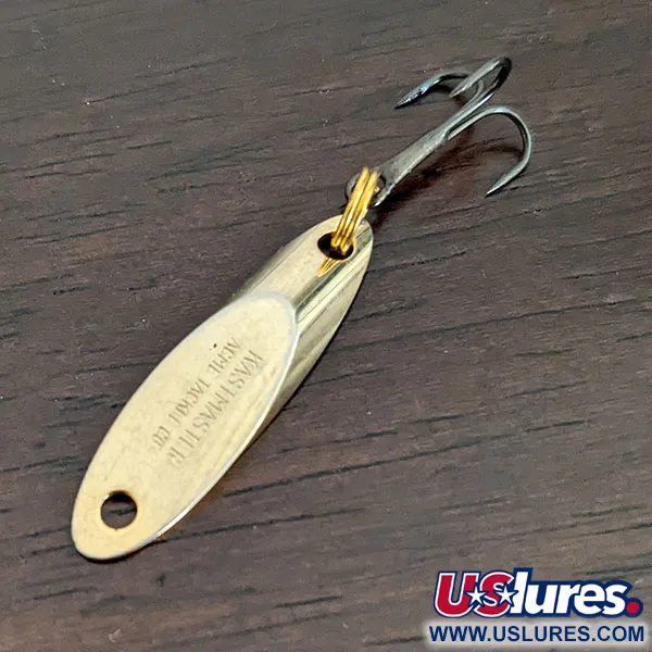 Vintage  Acme Kastmaster, 3/32oz Gold fishing spoon #16367