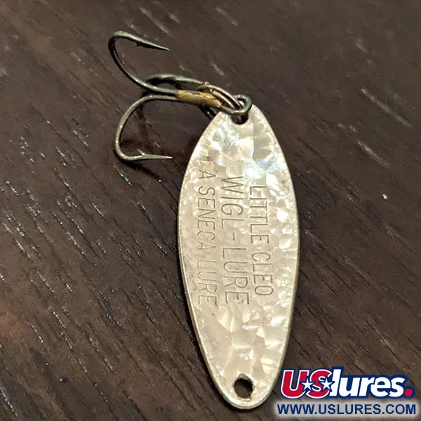 Vintage   Seneca Little Cleo Crystal, 1/4oz Crystal fishing spoon #23411