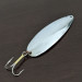 Vintage   Johnson Sprite, 3/5oz Nickel fishing spoon #16396