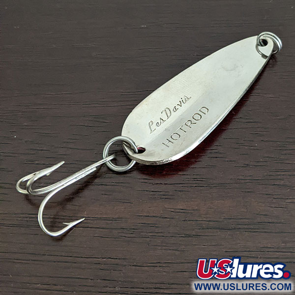Vintage  Luhr Jensen Les Davis Hotrod, 1/2oz  fishing spoon #16404