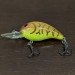 Vintage   Bandit 200, 1/3oz Brown Craw Chartreuse Belly fishing lure #16412