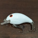 Vintage   ​Bandit 100 Rackit Squarebill, 1/4oz Pearl fishing lure #16414