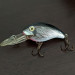 Vintage   Rebel Deep Teeny R, 1/4oz Silver fishing lure #16422