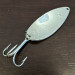 Vintage   Acme Little Cleo Glow, 3/4oz Nickel / Glow - glows in the dark fishing spoon #16452