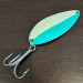 Vintage   Acme Little Cleo Glow, 3/4oz Nickel / Glow - glows in the dark fishing spoon #16452