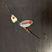 Vintage   Mepps Lusox 1, 1/3oz Silver spinning lure #16456