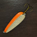 Vintage   Acme Looter, 3/16oz Nickel/orange fishing spoon #16470