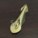 Vintage   Buck Perry spoonplug, 1/3oz Gold fishing spoon #16479