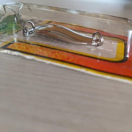 Luhr Jensen Lil' Kroc (Krocodile Stubby), 1/4oz Nickel fishing spoon #16494