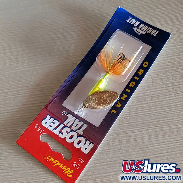  Yakima Bait Worden’s Original Rooster Tail, 1/8oz  spinning lure #16495