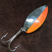 Vintage  Seneca Little Cleo (Hula Girl), 3/4oz Оrange/nickel fishing spoon #16525