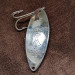 Vintage  Seneca Little Cleo (Hula Girl) Glow, 3/4oz Glow/nickel - glows in the dark fishing spoon #16526