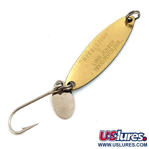 Vintage Luhr Jensen Needlefish 1, 1/16oz Fire Tiger/Gold fishing