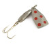 Vintage  Jake's Lures  Jake's Stream-a-Lure, 3/16oz Nickel/Red spinning lure #16567