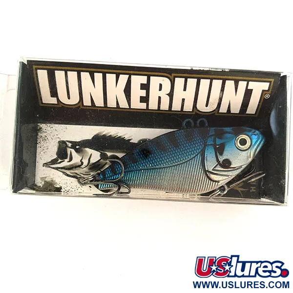 Vintage   Lunkerhunt  You re My Boy , 1/2oz You're My Boy Blue fishing lure #16581