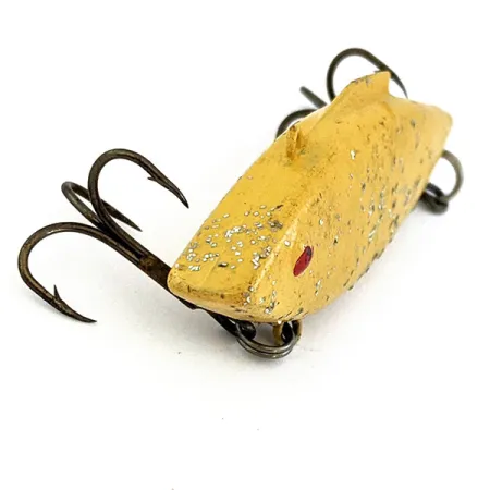 Vintage Bill Lewis Rat-L-Trap, 2/5oz Yellow fishing lure #16582