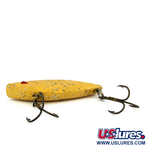 Vintage   Bill Lewis Rat-L-Trap, 2/5oz Yellow fishing lure #16582