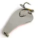 Vintage  Worth PÖС Chop UV​, 2/5oz Nickel/Red UV fishing spoon #17050