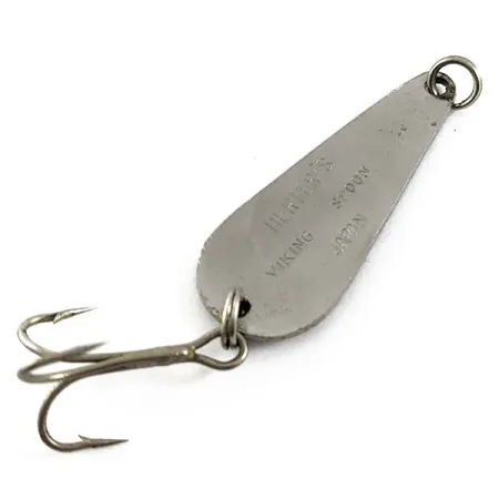 Vintage Herter's Viking Spoon​ (Japan), 3/16oz Silver fishing spoon #16631
