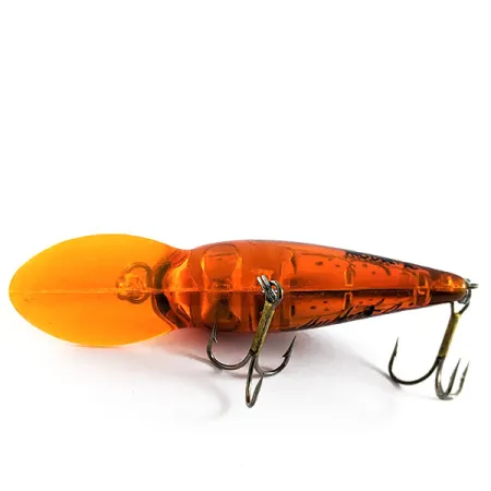 Vintage Bomber model 7A  Larry Nixon Model A Groovy Orange, 1/2oz fishing lure #16644